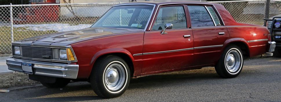 Chevrolet Malibu IV Sedan (facelift 1981)